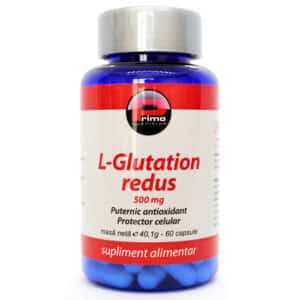 L-Glutation Redus, 500 mg, 60 capsule