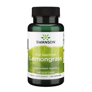 Lemongrass (Citronela, Iarba de lamaie), 400 mg, 60 capsule