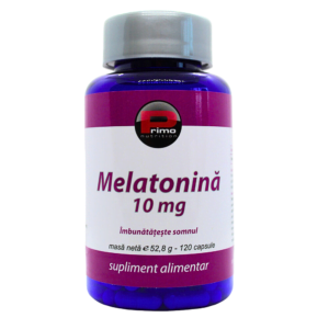 Melatonina, 10 mg, 120 capsule (pentru insomnie)