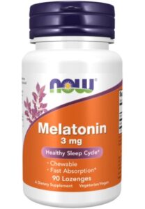Melatonina, 3 mg, 90 tablete – Now Foods
