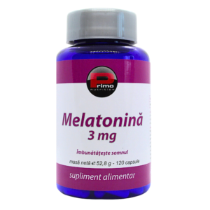 Melatonina, 3 mg, 120 capsule (pentru insomnie)