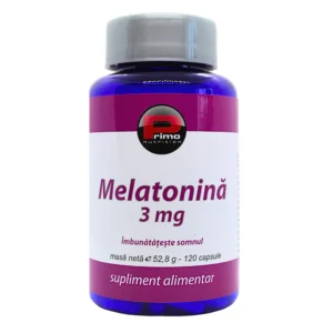 Melatonina, 3 mg, 120 capsule (pentru insomnie)