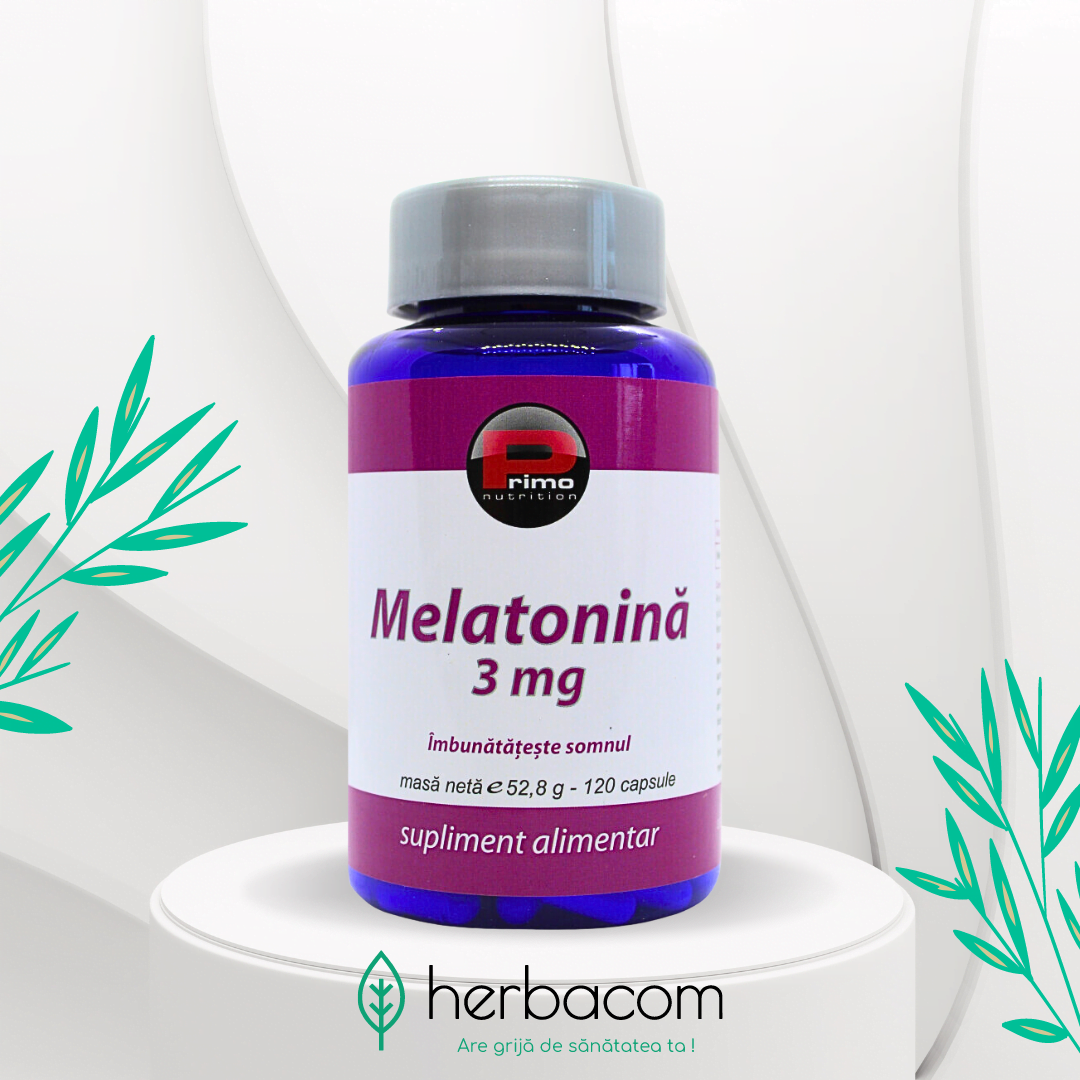 melatonina 3 mg primo nutrition 120 capsule vegetale