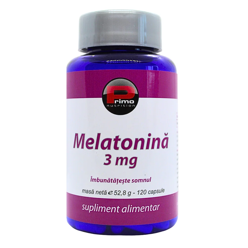 melatonina 3 mg primo nutrition 120 capsule