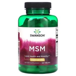 MSM (Sulf), 1500 mg, 120 tablete