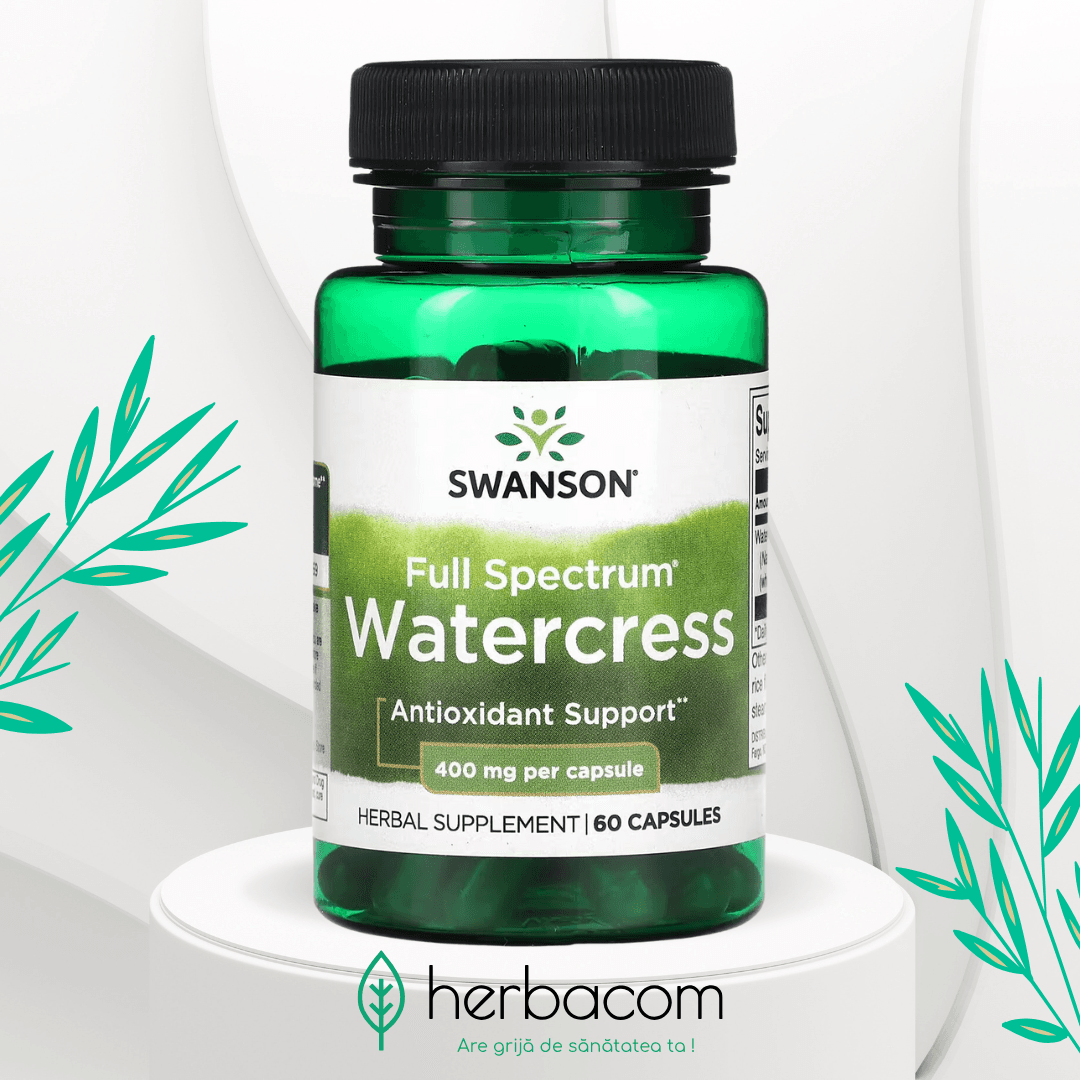 nasturel watercress creson de apa capsule swanson