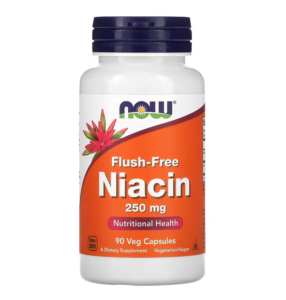 Niacina (Vitamina B3, fara calduri), 250 mg, 90 capsule