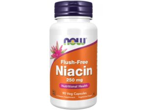 Niacina (Vitamina B3, fara calduri), 250 mg, 90 capsule