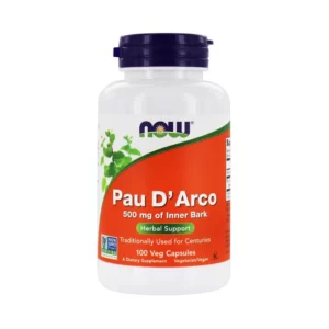 Pau d’Arco, 500 mg, 100 capsule – Now Foods