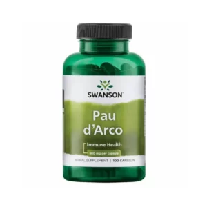 Pau d’Arco, 500 mg, 100 capsule –...