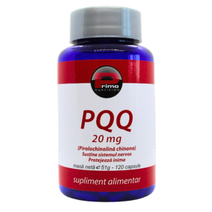 PQQ (Pirolochinolină chinonă), 20 mg, 120 capsule