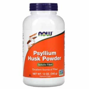 Psyllium pulbere/pudra (Psyllium Husk Powder), 340 g, Now Foods