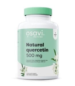 Quercetina Naturala (Quercetin), 500 mg, 60 capsule