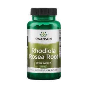 Rodiola (Rhodiola Rosea), 400 mg, 100 capsule – Swanson