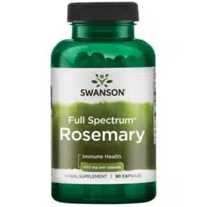 Rozmarin (Rosemary), 400 mg, 90 capsule