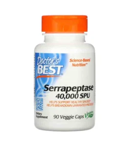 Serapeptaza (Serrapeptase), 40 000 UI, 90 capsule, Doctor’s Best