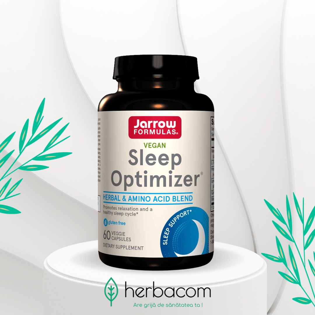 sleep optimizer jarrow formulas supliment insomnie 60 capsule