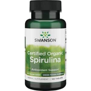 Spirulina Bio Ecologica, 500 mg, 180 tablete – Swanson