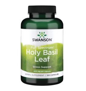 Busuioc Sfant (Tulsi, Holy basil), 400 mg, Swanson