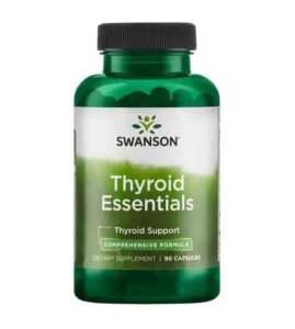 Thyroid Essentials (Formula pentru Tiroida), 90 capsule, Swanson