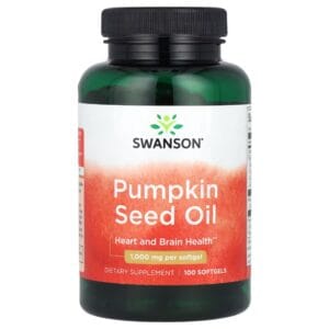 Ulei Seminte Dovleac (Pumpkin Seed Oil), 1000 mg, 100 capsule, Swanson