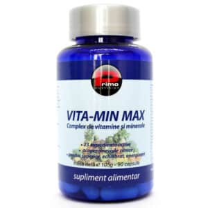 Vita-Min Max (Complex Multivitamine si Minerale), 90 capsule – Primo Nutrition