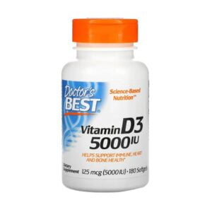 Vitamina D3, 5000 UI, Doctor’s Best