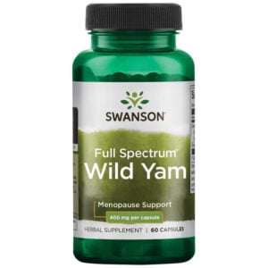Wild Yam (Ignama Salbatica), 400 mg, 60 capsule