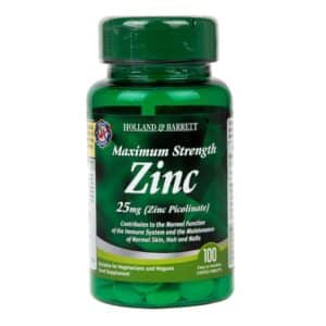 Picolinat de Zinc, 25 mg, Holland & Barr...